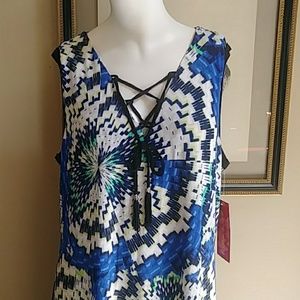 Sunny Leigh jersey knit maxi dress